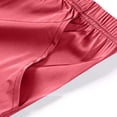 thumbnail image 7 of ylioge 2 Piece Satin Pajama Sets for Women Lace Splice Sleeveless Tank Tops Wide Leg Shorts Trendy Solid Color Soft Homewear Sleepwear Pajamas Outfits, 7 of 7