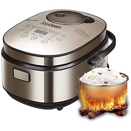 

JOYDEEM AIRC-4001 Smart Induction Heating System Rice Cooker 24-hours Pre-set Timer 4 L 8 Cup Capicity