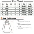 thumbnail image 3 of Luxalzxs Women's High Waist A-Line Skirt Vinage Flared Midi Length Swing Skirt Summer Casual Tie Front Flowy Midi Skirt, 3 of 5