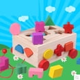 thumbnail image 4 of Desarrollo de juguetes de madera, carrito de madera, desarrollo de juguetes, juguetes de madera, regalo para niños, probado profesionalmente, 4 of 4