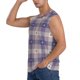 thumbnail image 3 of Balery Heart Check Plaid Camisetas sin mangas para hombre, absorbe la humedad y protege contra el mal olor.-Medium, 3 of 7