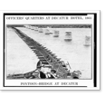 thumbnail image 2 of Historic Framed Print, Pontoon bridge at Decatur, 17-7/8" x 21-7/8", 2 of 9