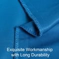 thumbnail image 4 of Queen 3-Piece Duvet Cover Set with 2 Pillow Shams, Brushed Microfiber, Easy Snap Zipper & Corner Ties, Royal Blue, Ntbay | Comforter Not Included, 4 of 6