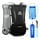 Black with 1.5L Bladder & 500ml Soft Flask