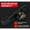 thumbnail image 4 of (2 Pack) Steel Cargo Door Lock/ Shipping Container Lock with 3 Keys per Bar, Range 11-1/4" - 17-3/4", for trailers, semi-trailers, containers, 4 of 13