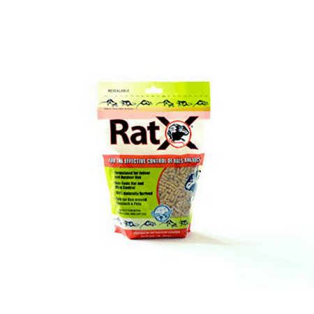 RatX Mouse and Rat Bait, 8oz (Best Mouse Bait Ever)