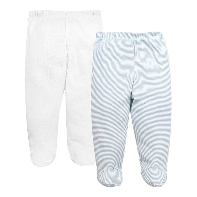 Pantalón Baby Creysi One for You Bebé 0M Blanco Estampado Pantalon Paquete 2 pz