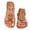 Pink |#20, variant on Womens Flat Sandals Arch Support Summer Fashion Ankle Strap Bohemian Beach Sandals Roman Casual Open Toe Strappy Flat Slippers (Pink,38)