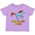 thumbnail image 3 of Inktastic Born to Run Wild Galloping Horse Boys or Girls Toddler T-Shirt, 3 of 5