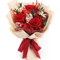 thumbnail image 1 of Ramo de Rosas Rojas Preservadas TYL&TYS 34 cm que Duran 3-5 Años, 1 of 7