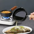 thumbnail image 4 of Aa2Zee 5" Pre-seasoned Premium Cast Iron Round Mini Pan with Wooden Handle - CIMRP0502BLK, 4 of 9