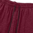 thumbnail image 3 of cfhntfmh Men's Workout Sweat Shorts Knee Length Lounge Shorts with Pockets Loose-Fit Wide Leg Shorts for Running Basketball, 3 of 6