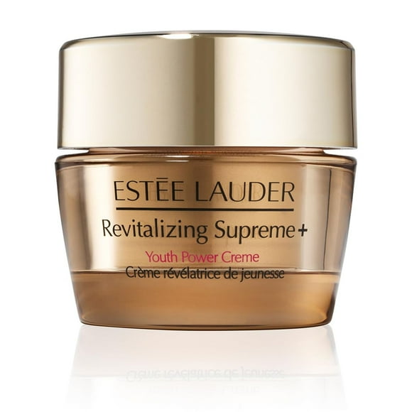 Estée Lauder Revitalizing Supreme+ Youth Power Cream Moisturizer with Hyaluronic Acid & Peptides, Anti Aging, 0.5 Ounce