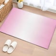 thumbnail image 2 of Pink Ombre Large Area Rugs for Bedroom Living Room, Soft Non Slip Carpet Bedside Rug, Pink White Gradient Modern Abstract Art Rectangular Floor Cover Kitchen Accent Rug 2'x3' for Dining Room/Office, 2 of 9