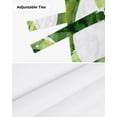 thumbnail image 6 of Banana Tropical Plant Leaves Window Valance Curtain Kitchen Cafe Short Curtains Living Room Tie-Up Valance Curtain, 6 of 6