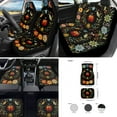 thumbnail image 2 of Jeiento Ladybug Automotive Seat Covers & Accessories Full Set of 17 Includes Front & Back Seat Cover Flower Car Floor Mat Seat Belt Cover Pads Steering Wheel Cover Universal Fit, 2 of 8