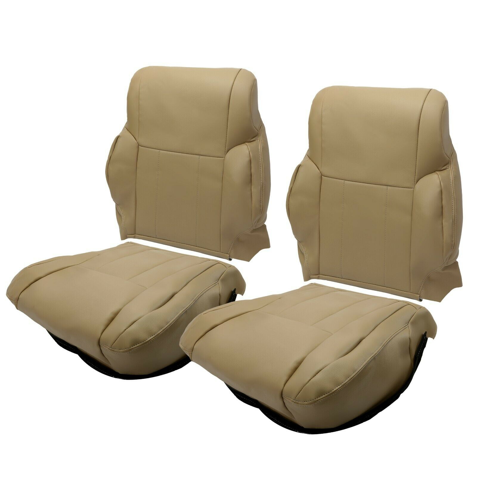 For 1996-2002 Toyota 4Runner Left Front Bottom Synthetic Seat Cover Tan 