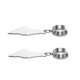 thumbnail image 2 of C Silver Color Palestine Map Dangle Earrings Women Country Geography Map Pendent Earring Stainless Jewelry------Product code 67963, 2 of 5