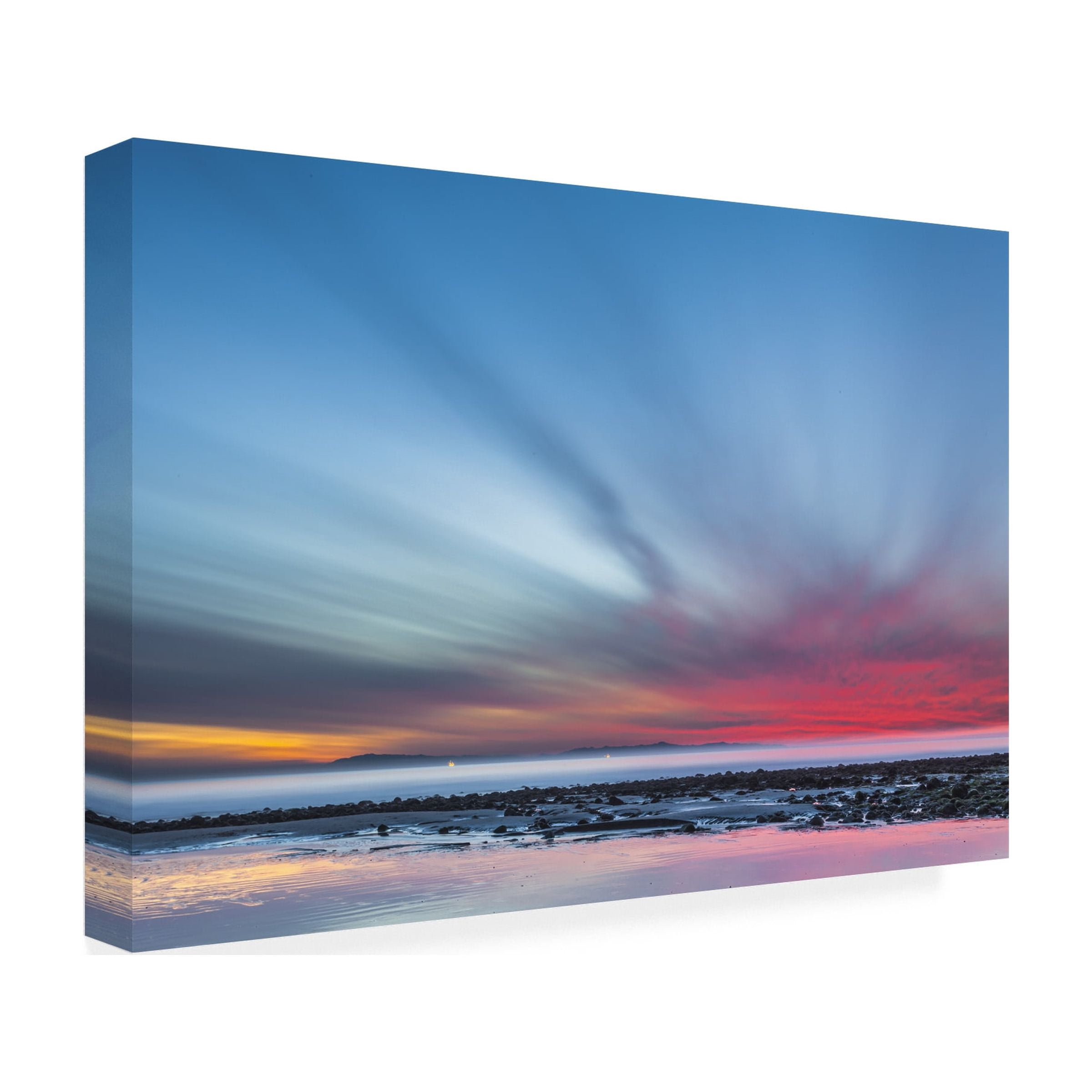 Chris Moyer 'Last Light' Canvas Art