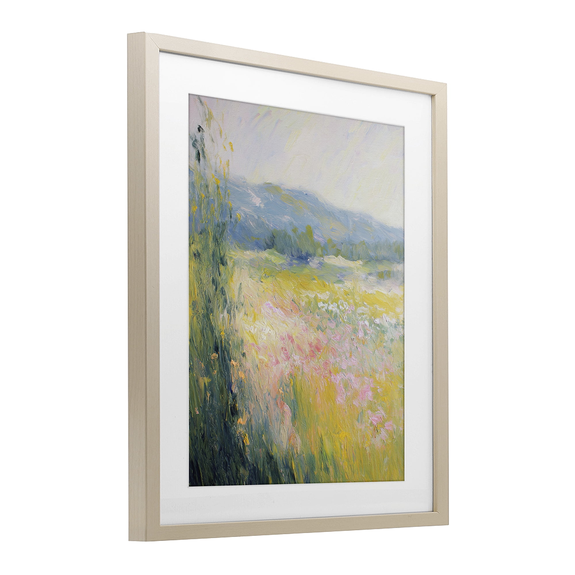 Stupell Industries Breeze Through The Blooms Birch Framed Print Under Glass, design by Svetlana Aleynikova