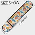 thumbnail image 3 of Dailycode Double Sided Oven Mitt with Loop Heat Resistant Kitchen Long Potholders 7" x 35" Cartoon Fish and Seahorse, 3 of 6