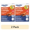 (2 pack) Equate Nicotine Lozenge 4 mg, Cinnamon Flavor, 108 Count – Stop Smoking Aid