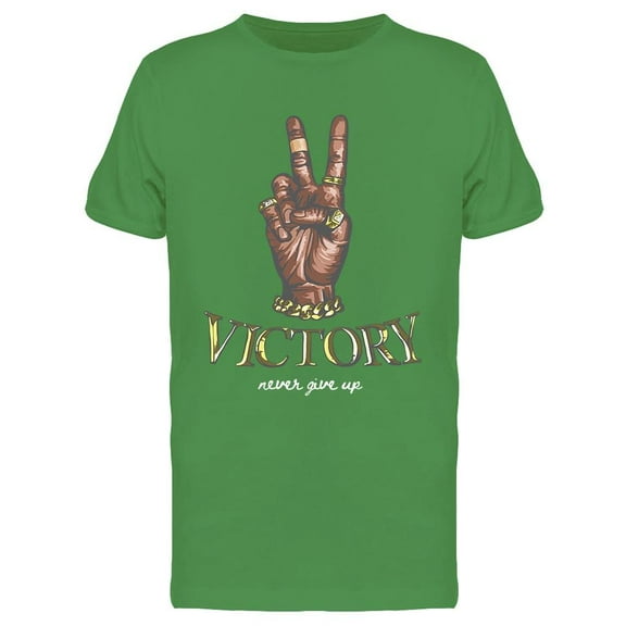 Victory Never Give Up Tee Men's -Image by Shutterstock