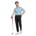 thumbnail image 3 of DTWOOO Men's Golf Shirts Short Sleeve Print Performance Moisture Wicking Dry Fit Golf Polo Shirts for Men, 3 of 8