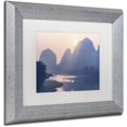 thumbnail image 2 of Trademark Fine Art "Riverside" Canvas Art by Philippe Hugonnard, White Matte, Silver Frame, 2 of 4