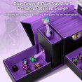 thumbnail image 2 of Caja de cubierta, bandeja de dados y torre 2 en 1 MTG Commander Stepane, 2 of 6