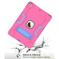 thumbnail image 6 of Dteck Rugged Case for iPad 9th/8th/7th Generation 10.2 inch, Heavy Duty Hybrid Case with Kickstand Full Body Protective Case Shell for iPad 10.2" 2021/2020/2019,Rose/Blue, 6 of 6