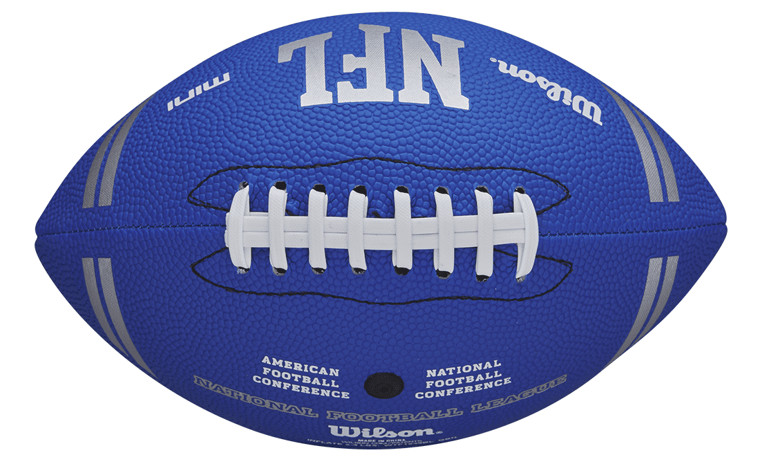 Wilson NFL Mini Football Blue