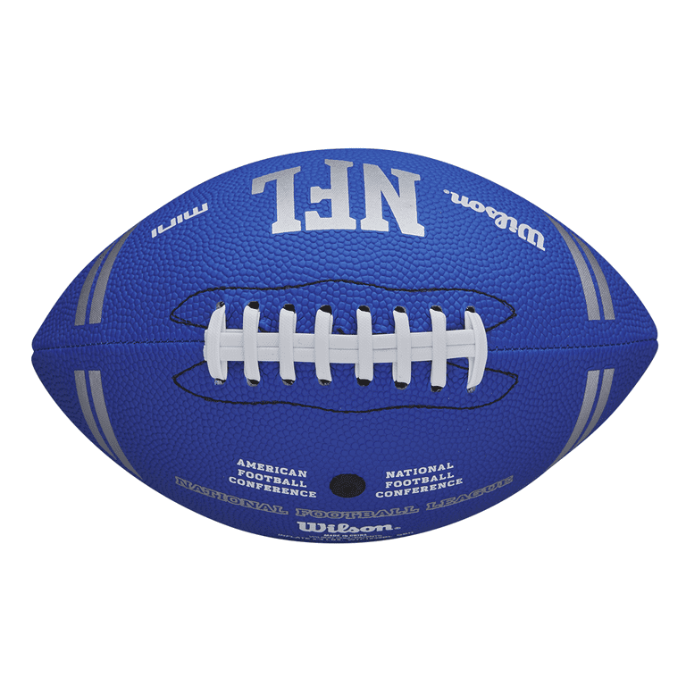 Wilson NFL Mini Football, Blue - Walmart.com