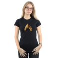 thumbnail image 2 of DC Comics T-Shirt en Coton pour Femmes avec Emblème Aquaman, 2 of 3