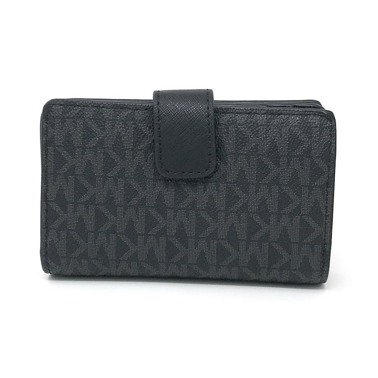 Jet Set black bifold wallet