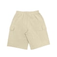 thumbnail image 4 of Eagokdc Mens Athletic Shorts Plus Elastic Waist Casual Summer Drawstring Cotton Big and Tall Short with pockets Size 4XL-5XL, 4 of 7
