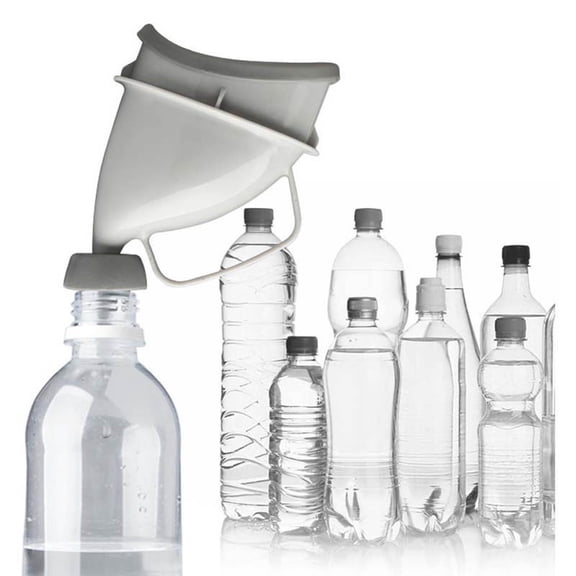 Portable Outdoor Urinal for Adults Emergency Travel Toilet Solution Leakproof Camping Pee Bottle with Funnel Design Convenient Car Journey Tool
