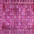 thumbnail image 1 of Ahgly Company Indoor Square Persian Pink Traditional Area Rugs, 5' Square, 1 of 4