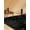 Black, variant on Rugsotic Carpets Hand Tufted Shag Polyester 10'x10' Square Area Rug Solid Red K00111