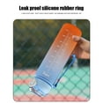 thumbnail image 2 of Termos para agua de plástico con marcador de tiempo Taza de bebida a prueba de fugas deportiva (Azul), 2 of 4
