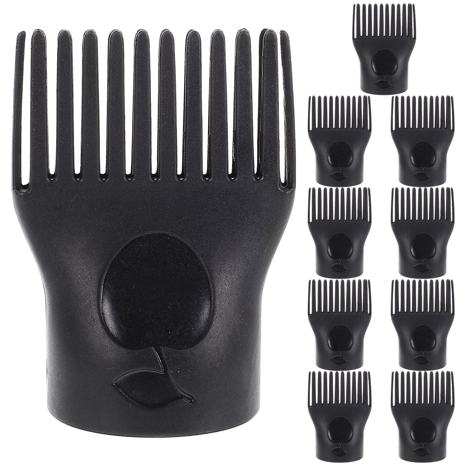 10pcs Blow Dryer Comb Universal Blow Dryer Comb Attachment