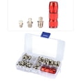 thumbnail image 1 of Grease Tube, Replacement Grease Nipple Grease Fittings Pack Set Mechanical Lubrication Part For Angled Grease Guns, Bearing Housings, Mechanical Component Lubrication, 1 of 8