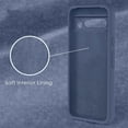 thumbnail image 2 of PANDACO Soft Shell Matte Black Case for Google Pixel 8a, 2 of 3