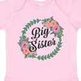 thumbnail image 4 of Inktastic Big Sister with Flower Circle Girls Baby Bodysuit, 4 of 5
