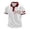 White, variant on Men's Shirt Short Sleeve Embroidered Maple Logo for Canada Day Celebration Comfortable Casual Knit Top Tee