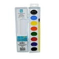 thumbnail image 3 of PEN+GEAR  Semi-Moist Watercolor Paint Set, Oval Pan with Brush, 8 Assorted Colors, 3 of 4