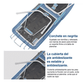 thumbnail image 4 of Burro De Planchar Plegable Multifuncional MALUBERO Color Azul, 4 of 6