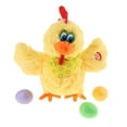 thumbnail image 5 of Lovely Hens Lay Chicken Eggs Crazy Singing and Dancing Electric Pet Dolls Plush Toys Birthday Gifts, 5 of 8