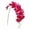 Hot Pink, variant on Flowers for Home and Event Use Orchid 1 Piece with Realistic Double Branch Silk Flowers for Wedding Party Hotel Yard Patio Restaurant Festive Furnishing