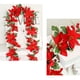 thumbnail image 5 of Guirnaldas Colgantes Navideñas Artificiales de Ratán con Frutos Rojos para Escaleras, Paredes, Chimeneas, Decoración Interior y Exterior., 5 of 7